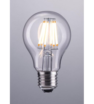  E26, A19, 6W, LED, 100x60mm, CLEAR - Zuo Modern