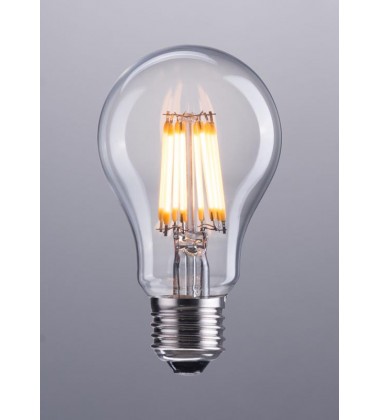  E26, A19, 8W, LED, 100x60mm, CLEAR - Zuo Modern