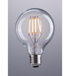  E26, G80, 4W, LED, 110x80mm, CLEAR - Zuo Modern