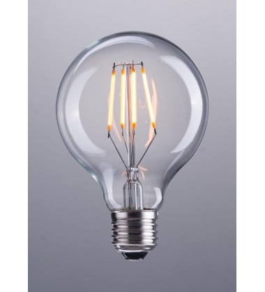  E26, G80, 4W, LED, 110x80mm, CLEAR - Zuo Modern