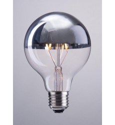  E26, G80, 2W, LED, 110x80mm, HALF CHROME - Zuo Modern