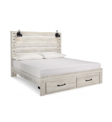 Cambeck King Panel Bed with 2 Storage Drawers Cambeck King Panel Bed with 2 Storage Drawers-Ashley-B192B31 (B192-56S,B192-58,B192-97)