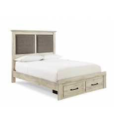 Cambeck Queen Upholstered Panel Storage Bed Cambeck Queen Upholstered Panel Storage Bed-Ashley-B192B47 (B192-157,B192-54S,B192-96)