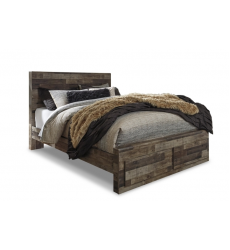 Derekson Queen Panel Bed with 2 Storage Drawers Derekson Queen Panel Bed with 2 Storage Drawers-Ashley-B200B13 (B100-13,B200-57,B200-54S,B200-95)