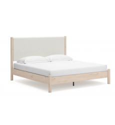 Cadmori King Upholstered Panel Bed Cadmori King Upholstered Panel Bed-Ashley-B2615B7 (B2615-56,B2615-58,B100-14)
