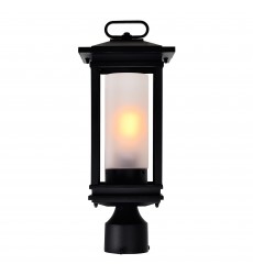  Granville 1 Light Black Outdoor Lantern Head (0412PT7-1-101) - CWI