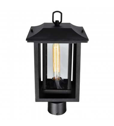  Winfield 1 Light Black Outdoor Lantern Head (0414PT10-1-101) - CWI