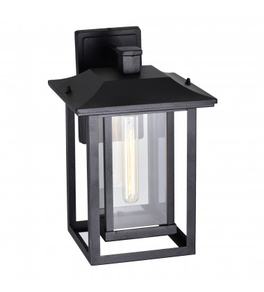 Winfield 1 Light Black Outdoor Wall Light (0414W10-1-101) - CWI