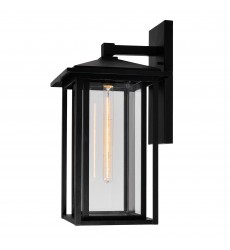  Crawford 1 Light Black Outdoor Wall Light (0417W11-1-101) - CWI