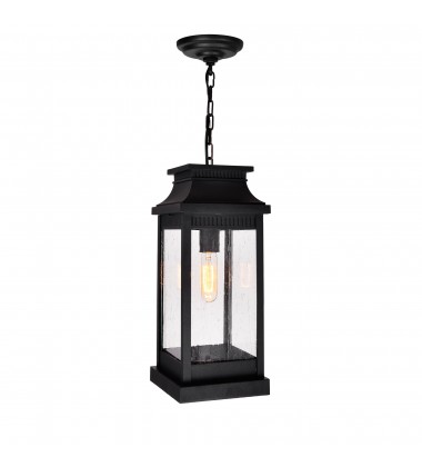 Milford 1 Light Outdoor Black Pendant (0418P7L-1) - CWI  Milford 1 Light Outdoor Black Pendant (0418P7L-1) - CWI