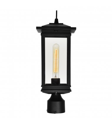 Oakwood 1 Light Outdoor Black Lantern Head (0422PT7-1-101) - CWI  Oakwood 1 Light Outdoor Black Lantern Head (0422PT7-1-101) - CWI