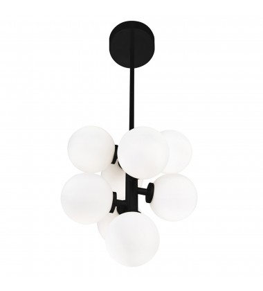  Arya 8 Light Pendant With Black Finish (1020P12-8-101) - CWI