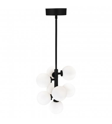  Arya 8 Light Pendant With Black Finish (1020P12-8-101) - CWI