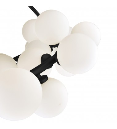  Arya 25 Light Chandelier With Black Finish (1020P26-25-101) - CWI