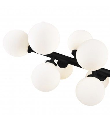  Arya 16 Light Chandelier With Black Finish (1020P36-16-101) - CWI