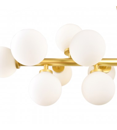  Arya 16 Light Chandelier With Satin Gold Finish (1020P36-16-602) - CWI