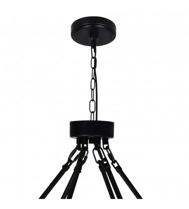  Arya 45 Light Chandelier With Black Finish (1020P39-45-101) - CWI