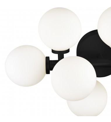  Arya 17 Light Wall Sconce With Black Finish (1020W36-17-101) - CWI