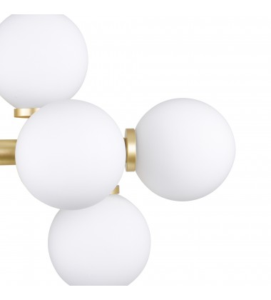  Arya 17 Light Wall Sconce With Satin Gold Finish (1020W36-17-602) - CWI