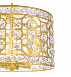  Belinda 4 Light Chandelier With Champagne Finish (1026P16-4-193) - CWI