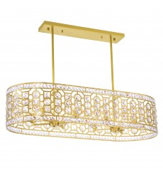  Belinda 8 Light Chandelier With Champagne Finish (1026P41-8-193) - CWI