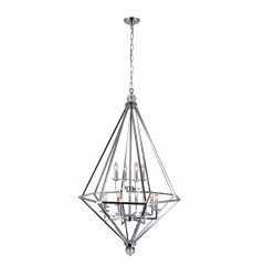  CWI-Calista 12 Light Chandelier With Chrome Finish (1027P32-12-601)