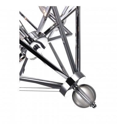  Calista 12 Light Chandelier With Chrome Finish (1027P32-12-601) - CWI