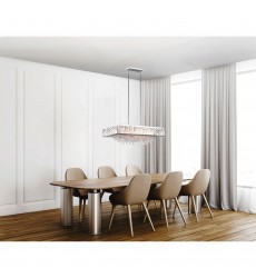  Eternity 14 Light Chandelier With Chrome Finish (1032P39-14-601-RC) - CWI