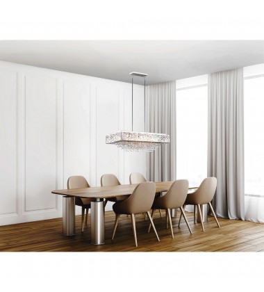  Eternity 14 Light Chandelier With Chrome Finish (1032P39-14-601-RC) - CWI