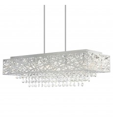  Eternity 16 Light Chandelier With Chrome Finish (1032P46-16-601-RC) - CWI