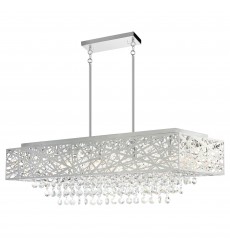  Eternity 16 Light Chandelier With Chrome Finish (1032P46-16-601-RC) - CWI