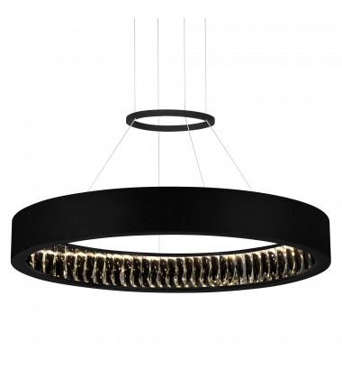  Rosalina LED Chandelier With Matte Black Finish (1040P26-101) - CWI