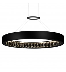  Rosalina LED Chandelier With Matte Black Finish (1040P32-101-O) - CWI