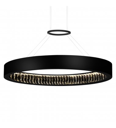  Rosalina LED Chandelier With Matte Black Finish (1040P32-101-O) - CWI