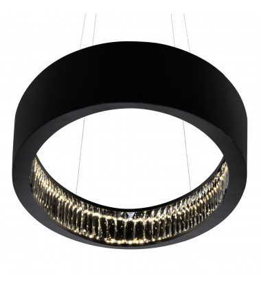  Rosalina LED Chandelier With Matte Black Finish (1040P32-101-O) - CWI