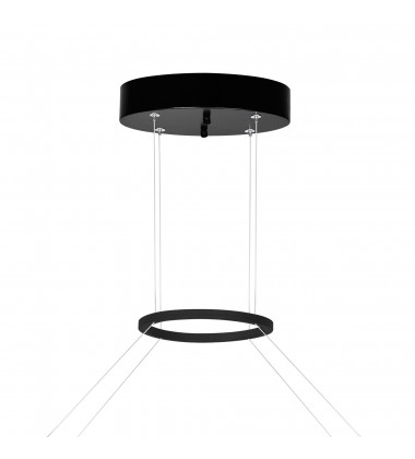  Rosalina LED Chandelier With Matte Black Finish (1040P32-101-O) - CWI