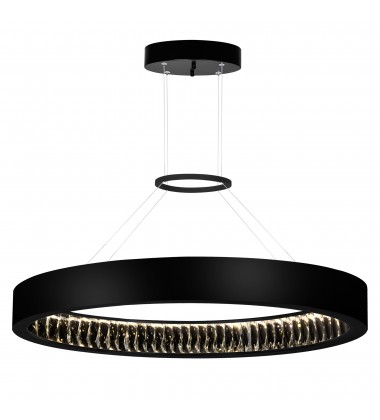  Rosalina LED Chandelier With Matte Black Finish (1040P32-101-O) - CWI