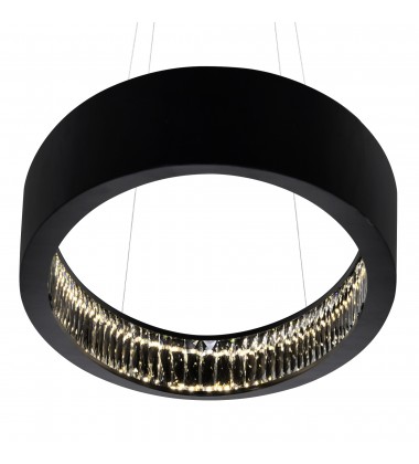  Rosalina LED Chandelier With Matte Black Finish (1040P42-101-O) - CWI