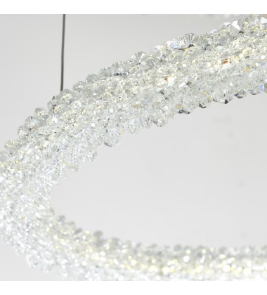  Arielle LED Chandelier With Chrome Finish (1042P17-601-R) - CWI