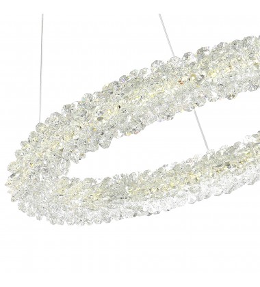  Arielle LED Chandelier With Chrome Finish (1042P17-601-R) - CWI