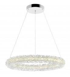  Arielle LED Chandelier With Chrome Finish (1042P17-601-R) - CWI