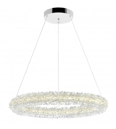  Arielle LED Chandelier With Chrome Finish (1042P17-601-R) - CWI