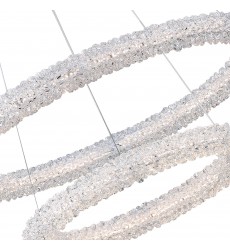 Arielle LED Chandelier With Chrome Finish (1042P25-601-2R) - CWI  Arielle LED Chandelier With Chrome Finish (1042P25-601-2R) - CWI