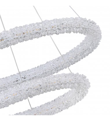 Arielle LED Chandelier With Chrome Finish (1042P25-601-2R) - CWI  Arielle LED Chandelier With Chrome Finish (1042P25-601-2R) - CWI