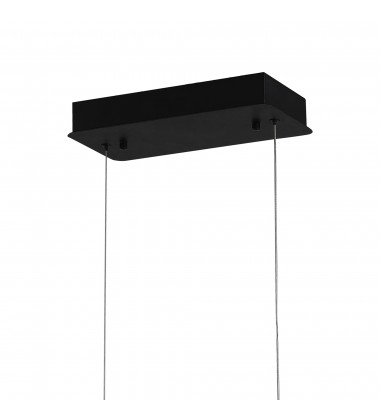Juliette LED Chandelier With Black Finish (1043P45-101-RC) - CWI Juliette LED Chandelier With Black Finish (1043P45-101-RC) - CWI