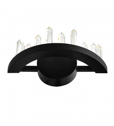 Juliette LED Wall Sconce With Black Finish (1043W12-101) - CWI Juliette LED Wall Sconce With Black Finish (1043W12-101) - CWI