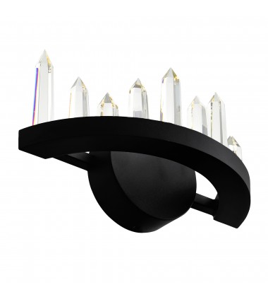 Juliette LED Wall Sconce With Black Finish (1043W12-101) - CWI Juliette LED Wall Sconce With Black Finish (1043W12-101) - CWI