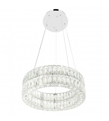 Madeline LED Chandelier With Chrome Finish (1044P20-601-R-2C) - CWI  Madeline LED Chandelier With Chrome Finish (1044P20-601-R-2C) - CWI