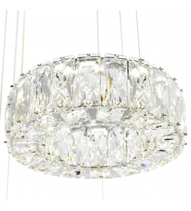 Madeline LED Chandelier With Chrome Finish (1044P24-601-R-6C) - CWI  Madeline LED Chandelier With Chrome Finish (1044P24-601-R-6C) - CWI