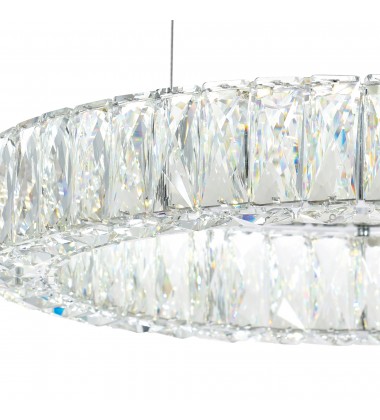 Madeline LED Chandelier With Chrome Finish (1044P32-601-R-1C) - CWI  Madeline LED Chandelier With Chrome Finish (1044P32-601-R-1C) - CWI